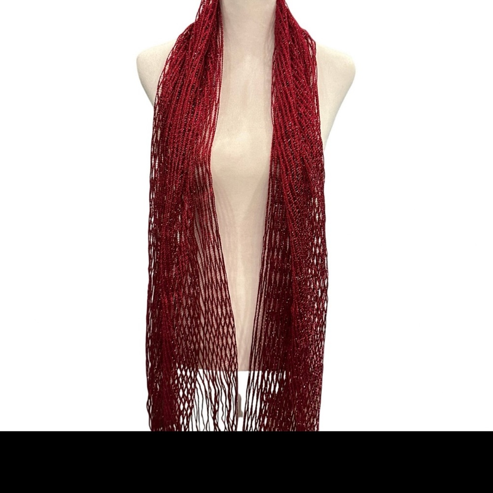 Vince Camuto ruby slippers Mesh Scarf